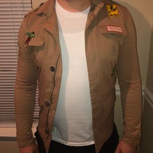 Zara Man Printed Jacket